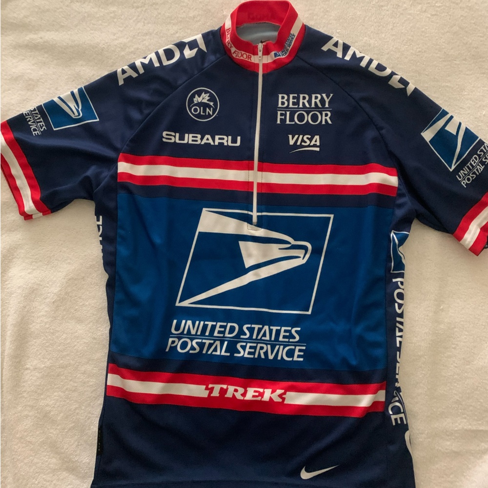 COLLECTORS ITEM…
Tour de France
USPS Cycling Team Jersey